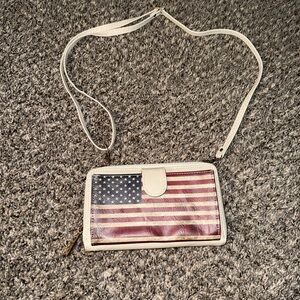 American Flag Design Women's Crossbody Bag